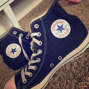 Black Hightop Converse